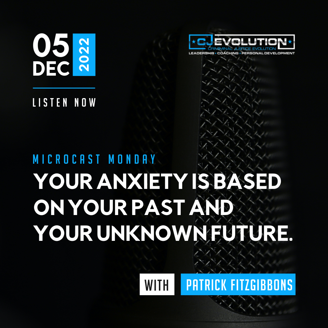 Microcast Monday #155 – Your Anxiety Is Based On Your Past and Your Unknown Future