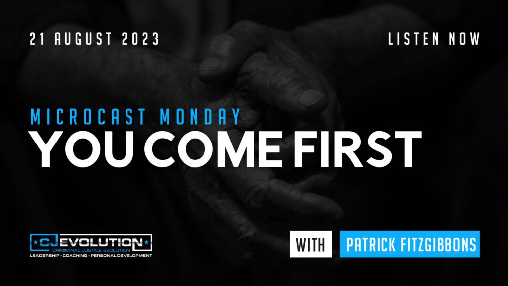 You Come First | CJE Podcast
