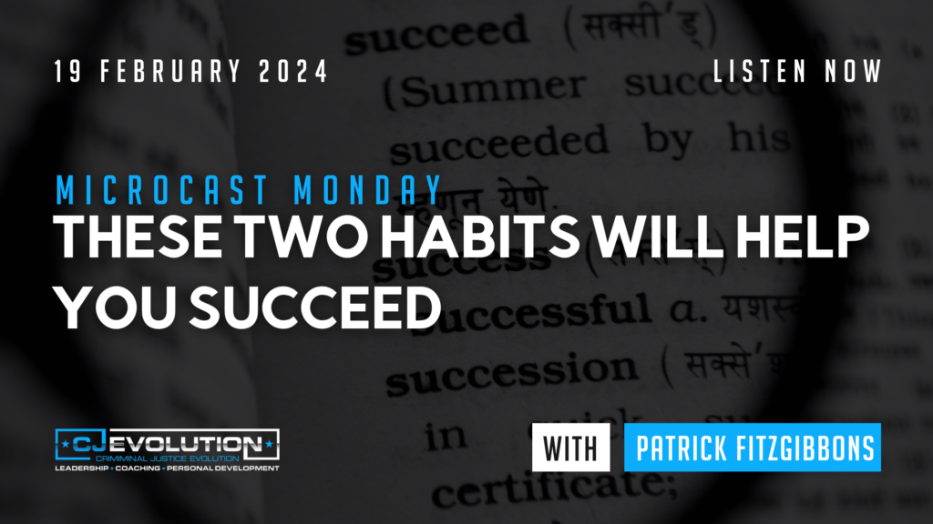 Habits to Succeed | CJE Podcast